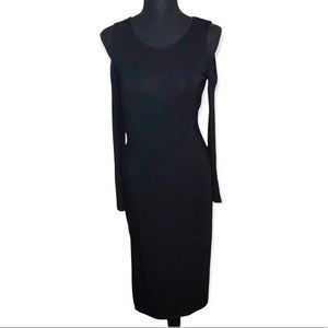 Bodycon cutout midi dress